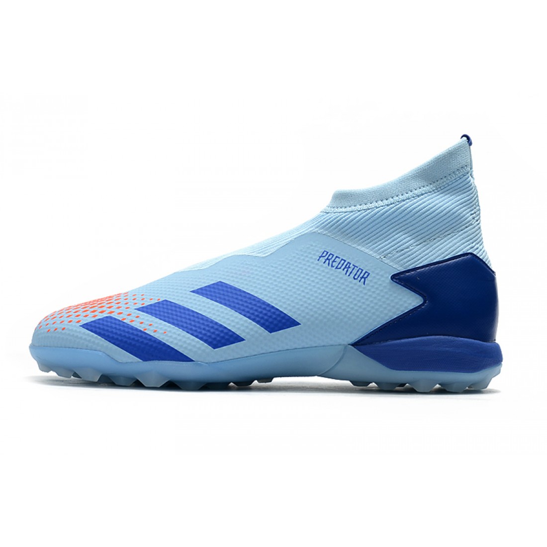 blue and orange predators